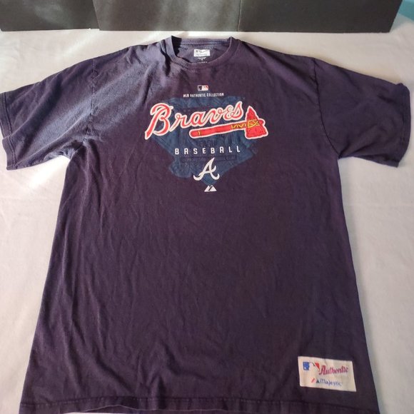 MAJESTIC ATLANTA BRAVES T-SHIRT MENS SIZE XL - Picture 8 of 14